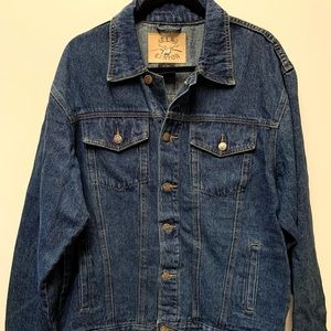 VTG? Elk Canyon Jean Denim Jacket embroidered Deer